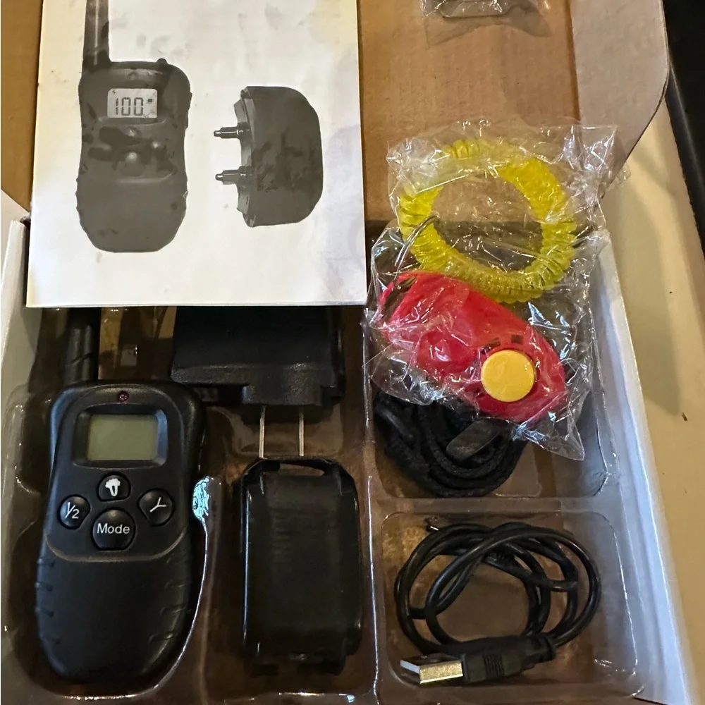 Rechargeable Waterproof Dog Training Collar